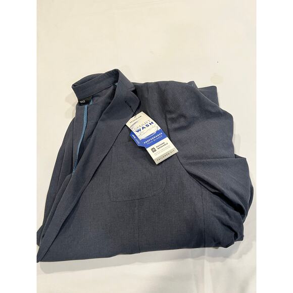 Haggar men blazer navy blue size XL - Picture 1 of 10